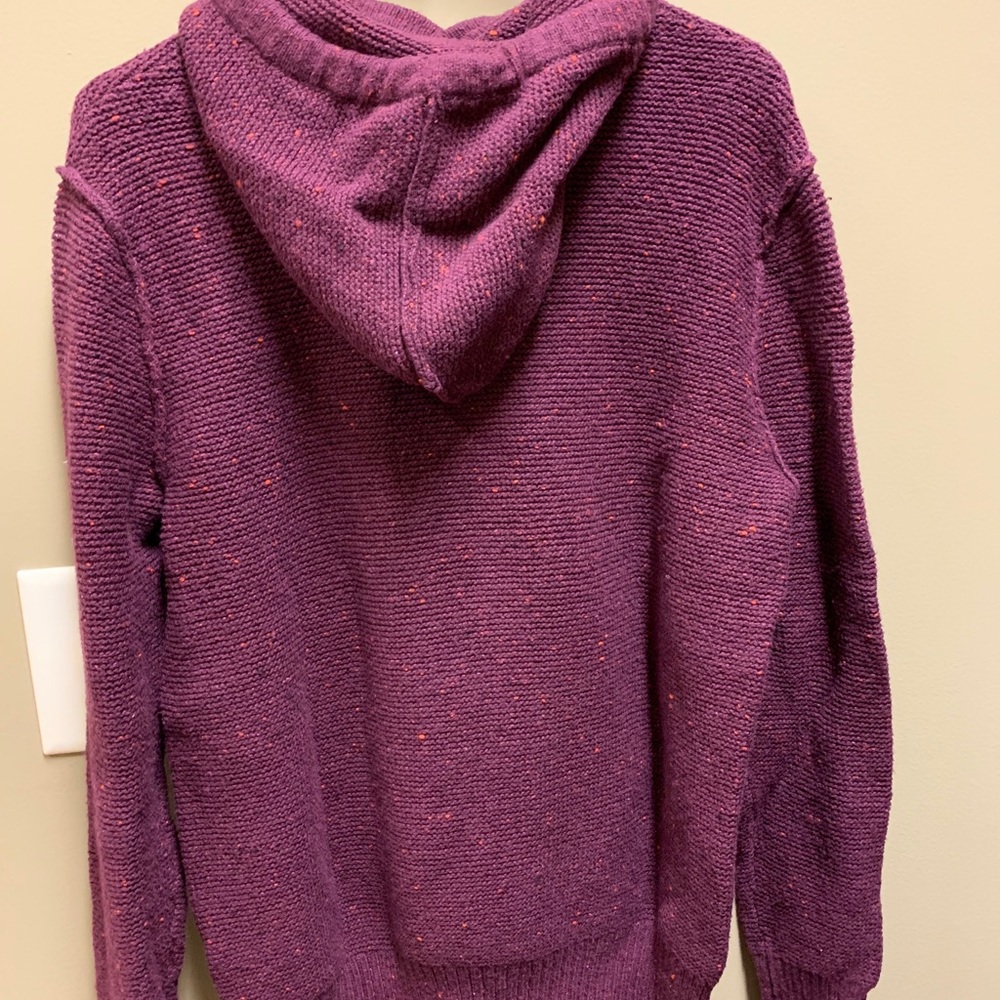 American Eagle men’s maroon sweater hoodie worn 2x